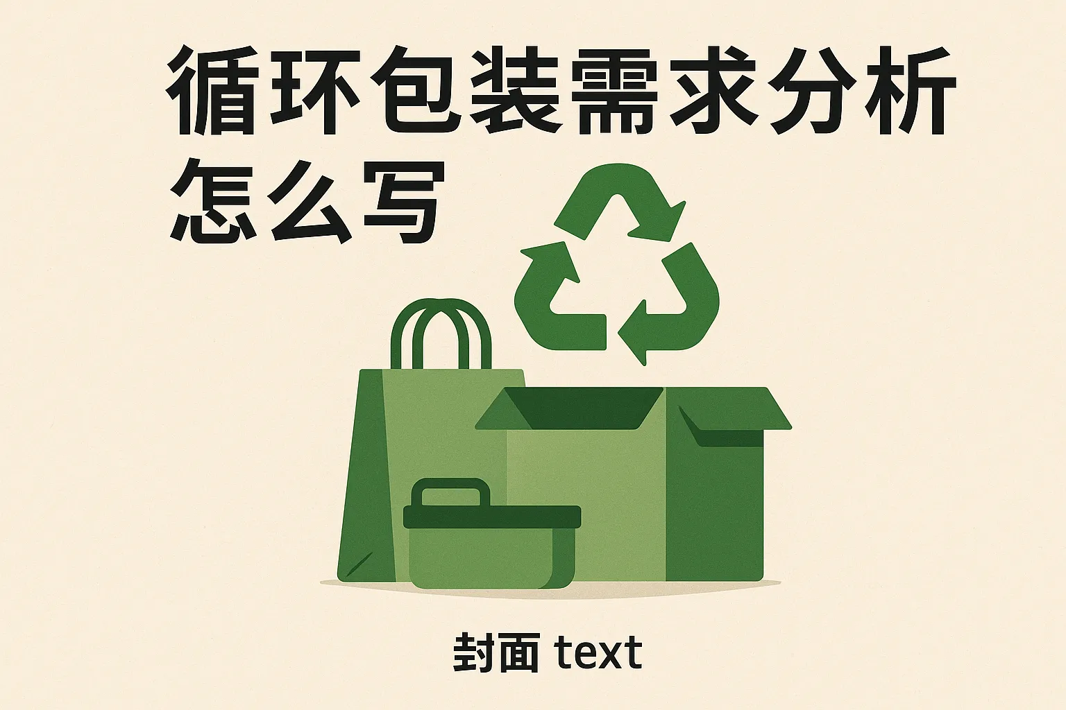 循环包装需求分析怎么写