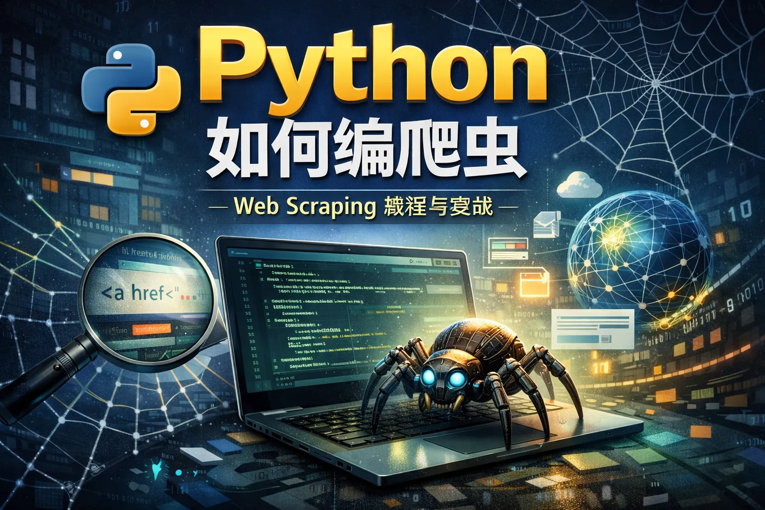 python如何编爬虫
