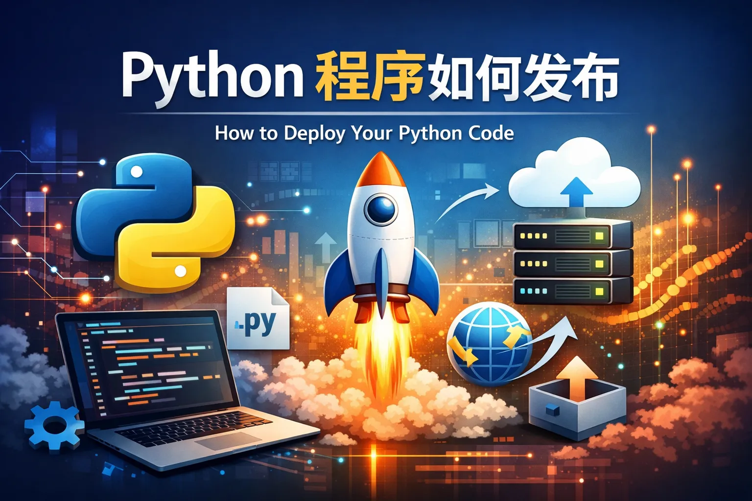 写python程序如何发布