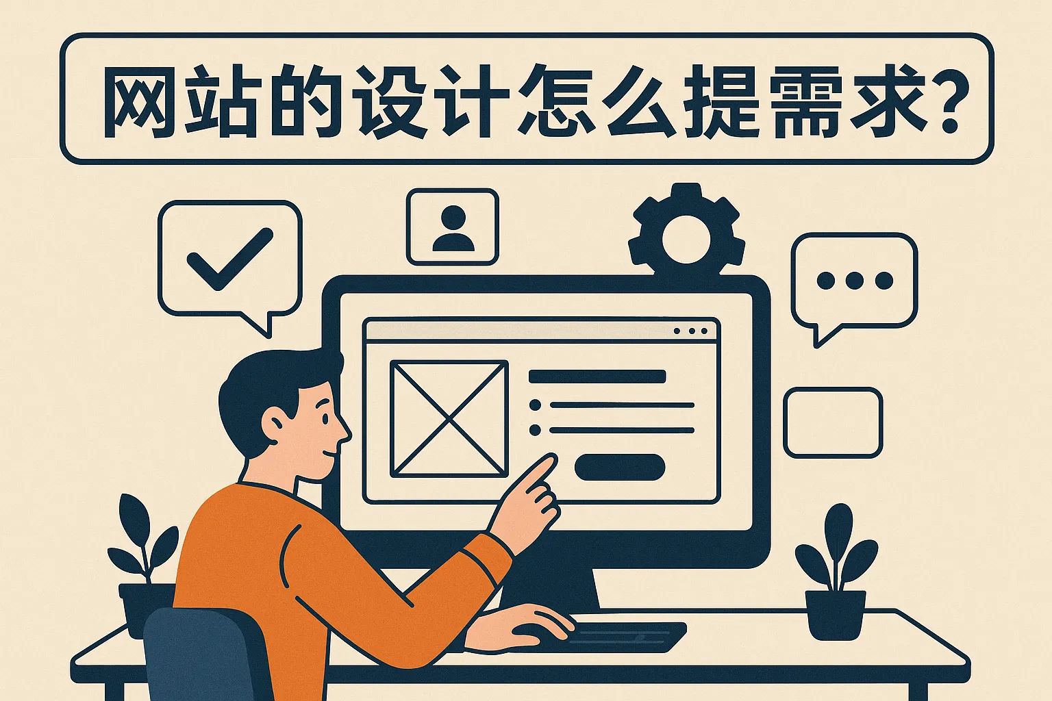 网站的设计怎么提需求