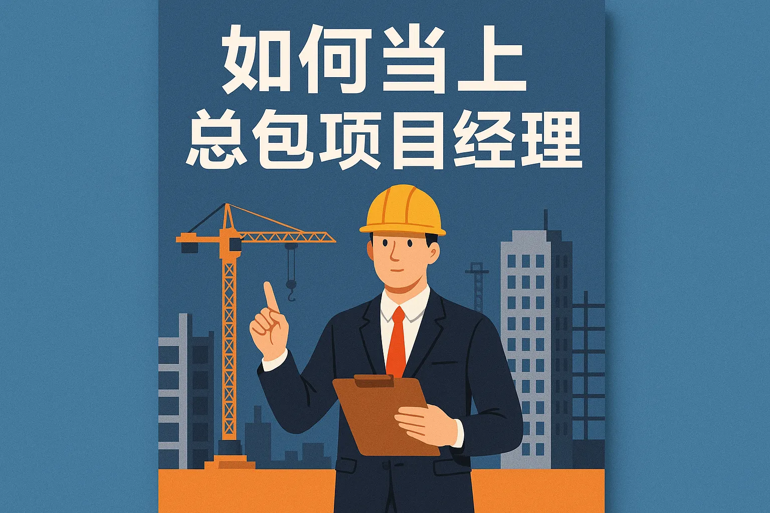 如何当上总包项目经理