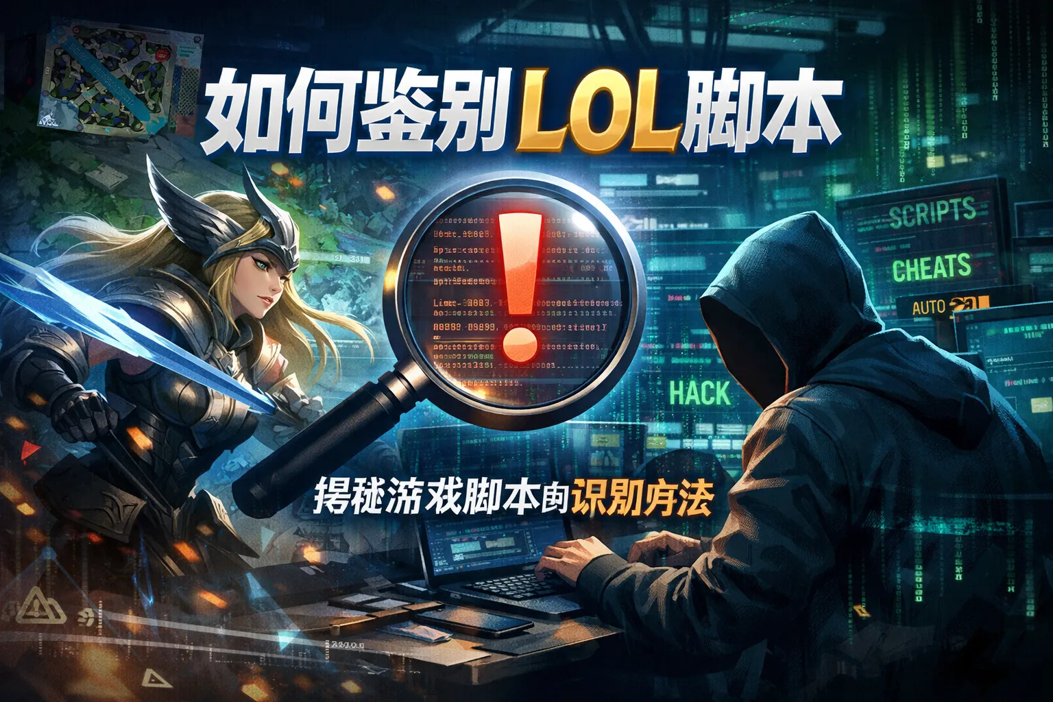 如何鉴别lol脚本