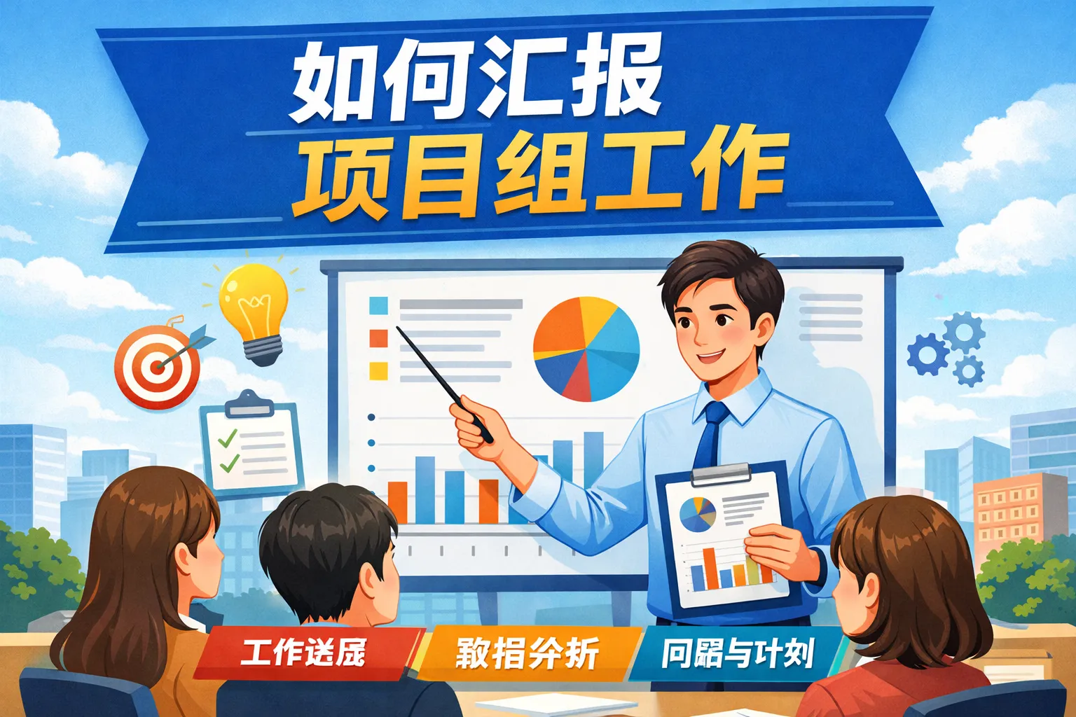 如何汇报项目组工作