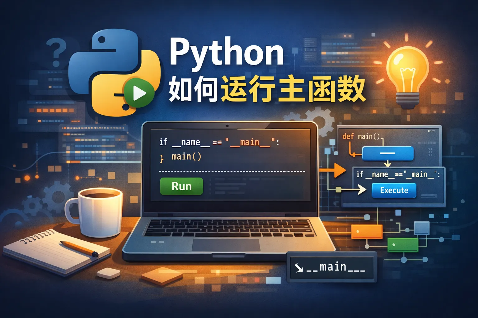 python 如何运行主函数