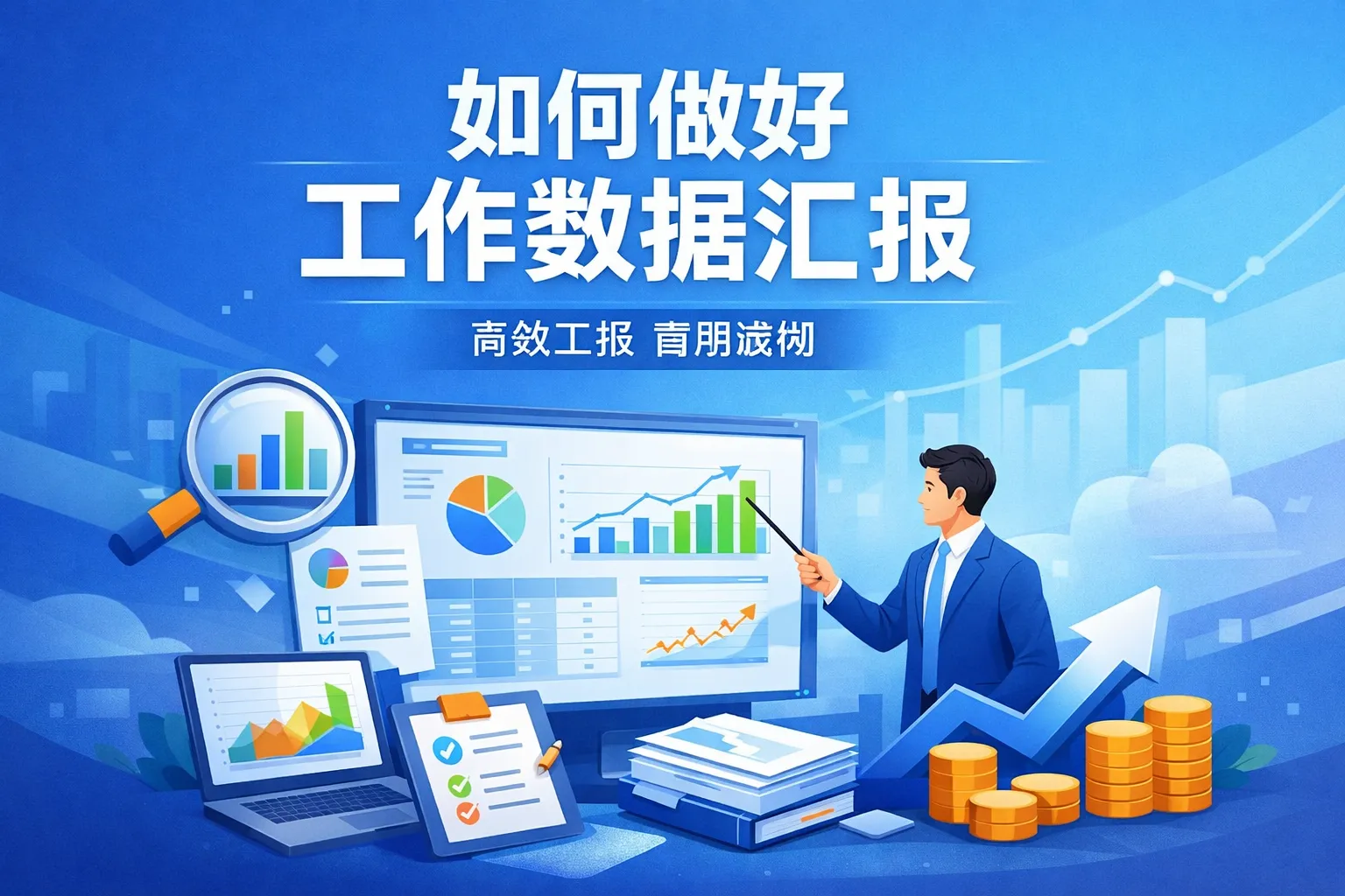 如何做好工作数据汇报