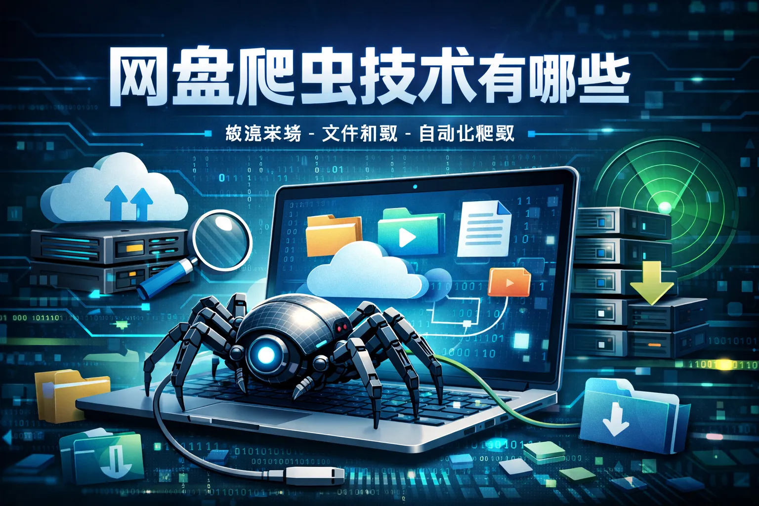 网盘爬虫技术有哪些