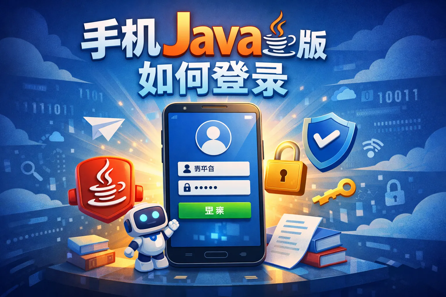 手机java版如何登录