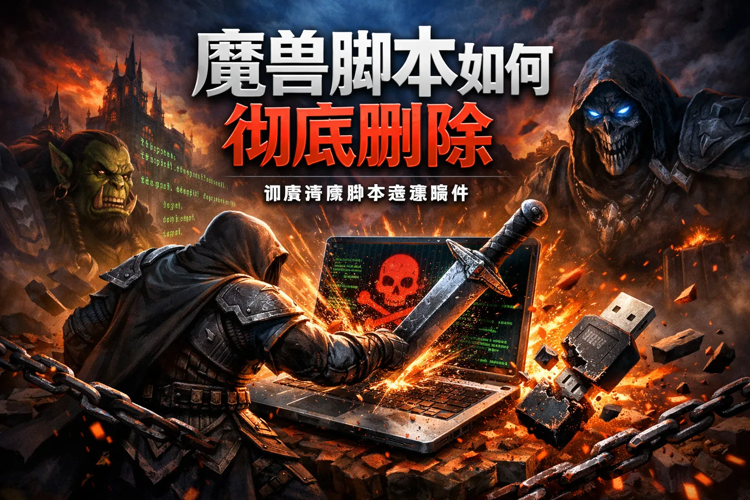 魔兽脚本如何彻底删除