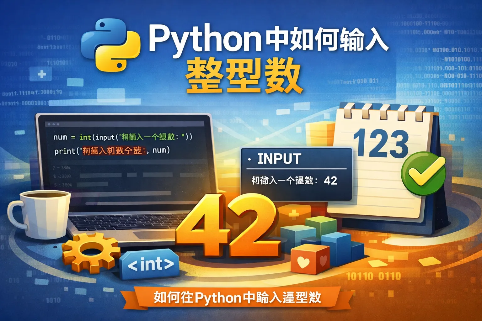 python中如何输入整型数