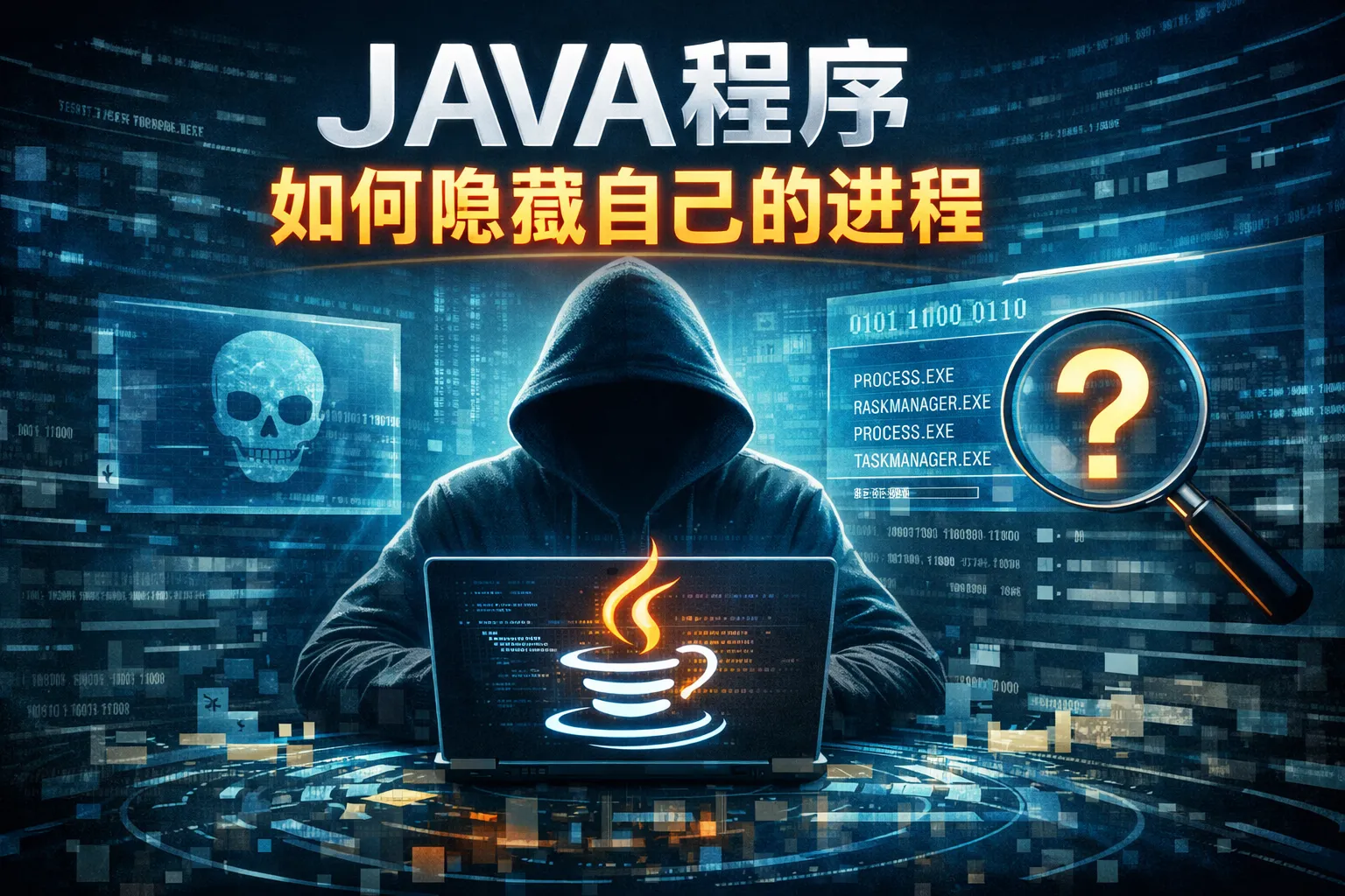 JAVA程序如何隐藏自己的进程