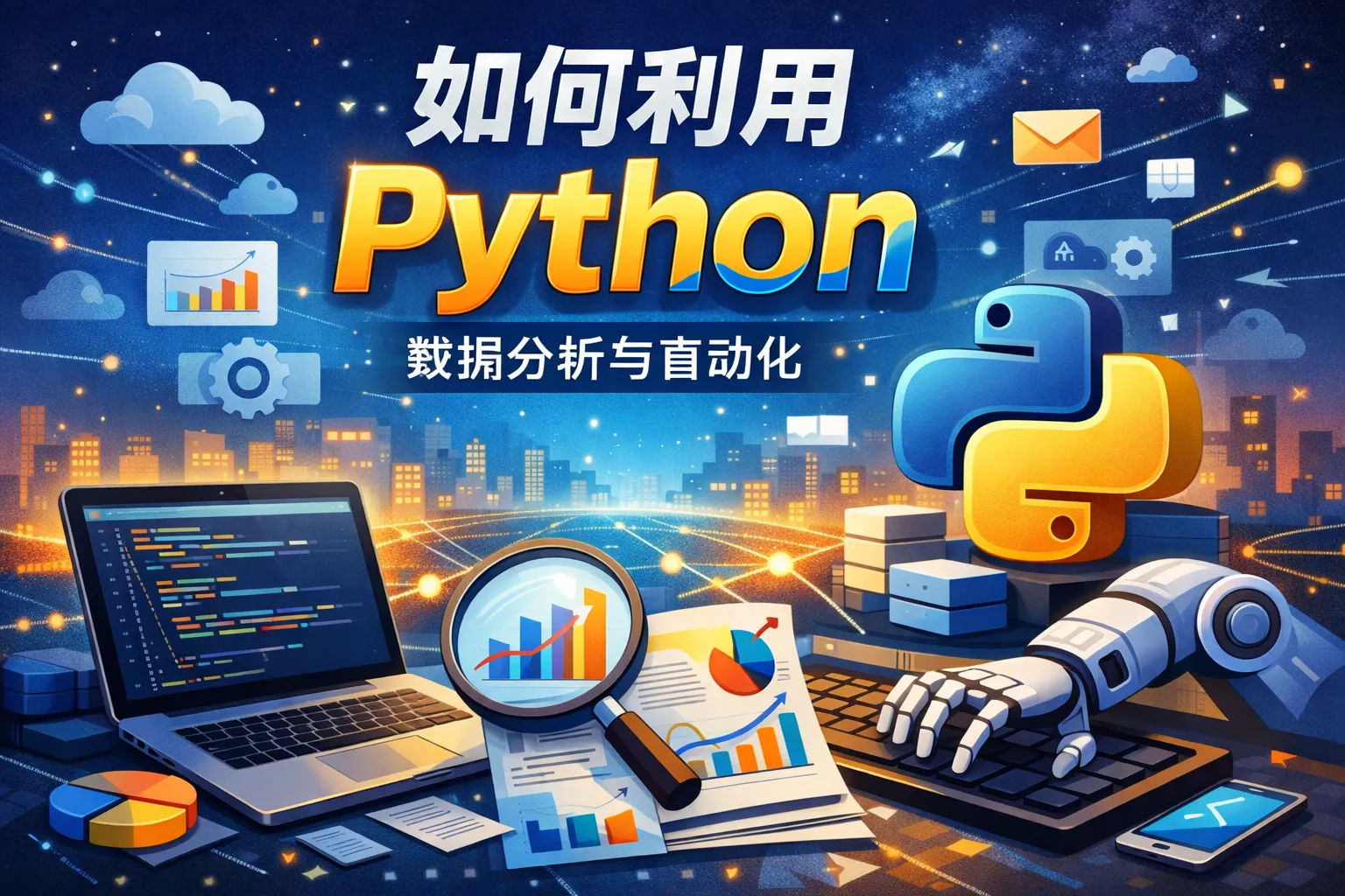 如何利用python在