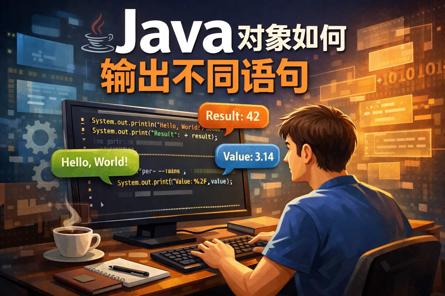 java对象如何输出不同语句