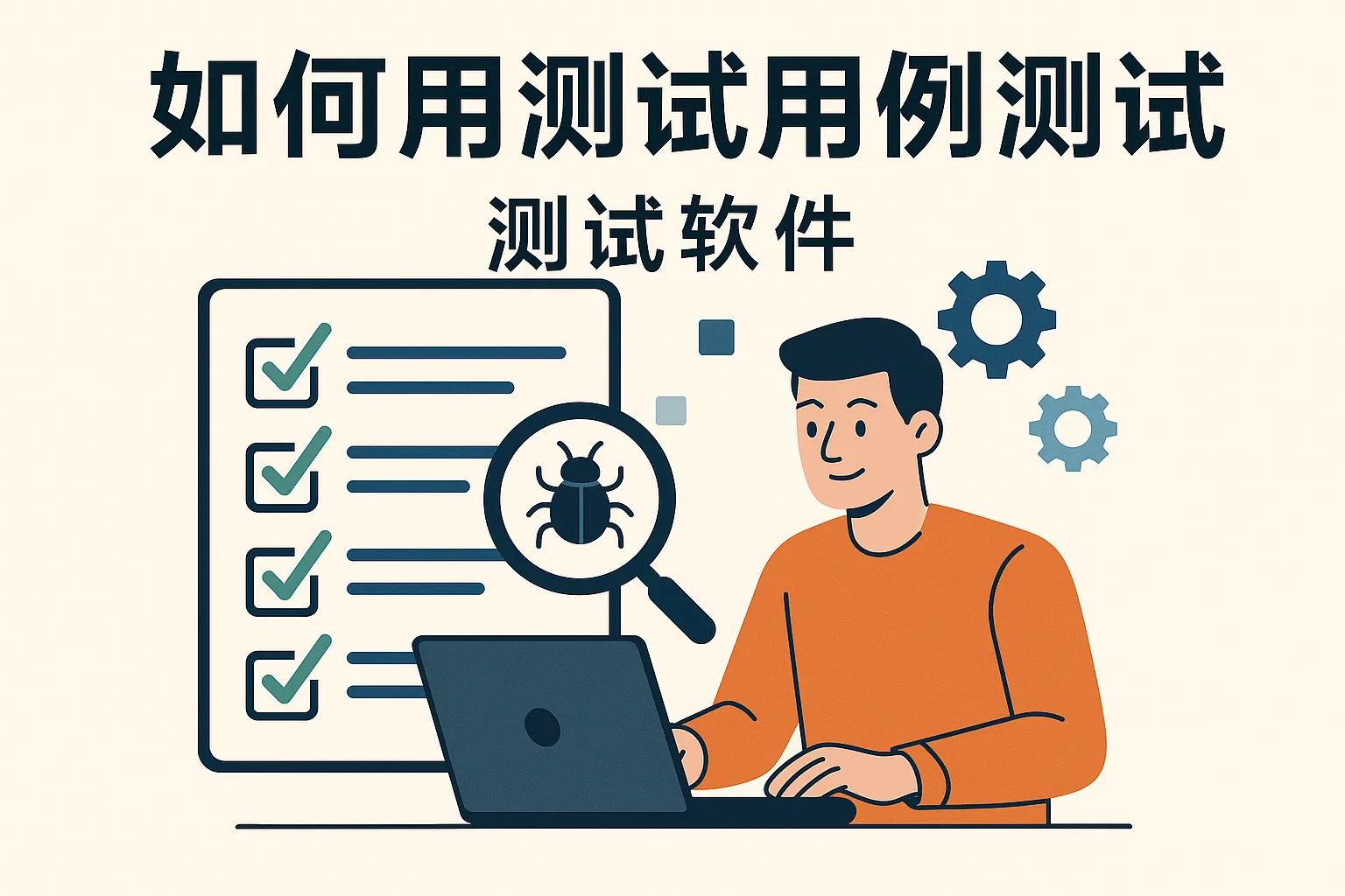 如何用测试用例测试软件