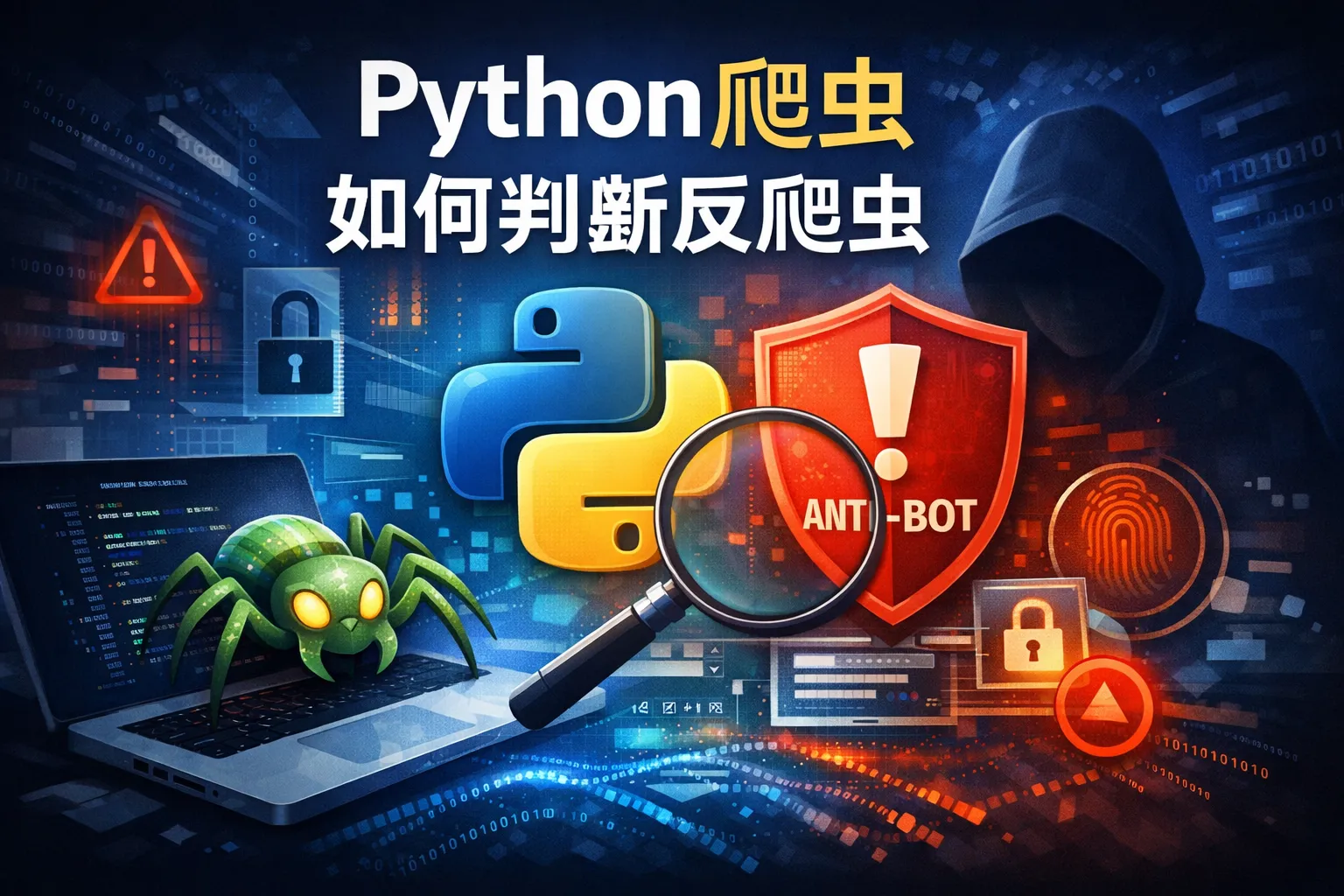 python爬虫如何判断反爬虫