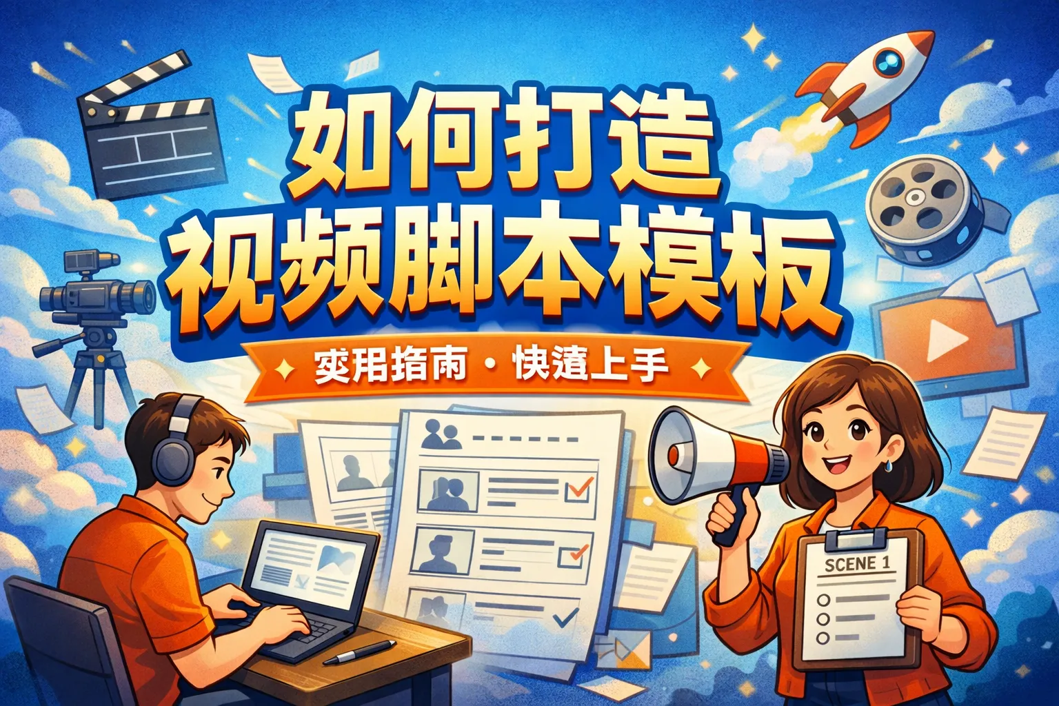 如何打造视频脚本模板