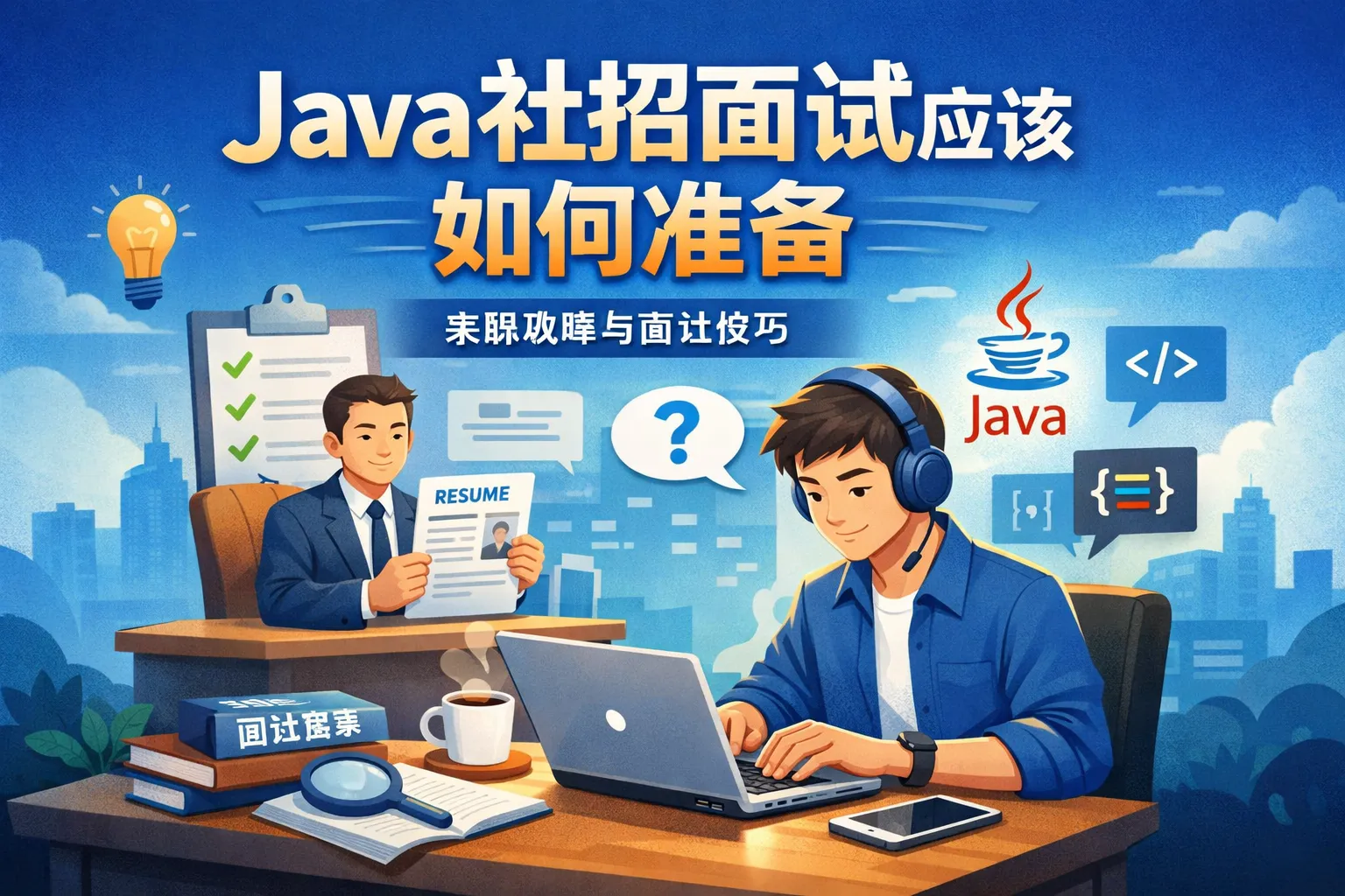 java社招面试应该如何准备