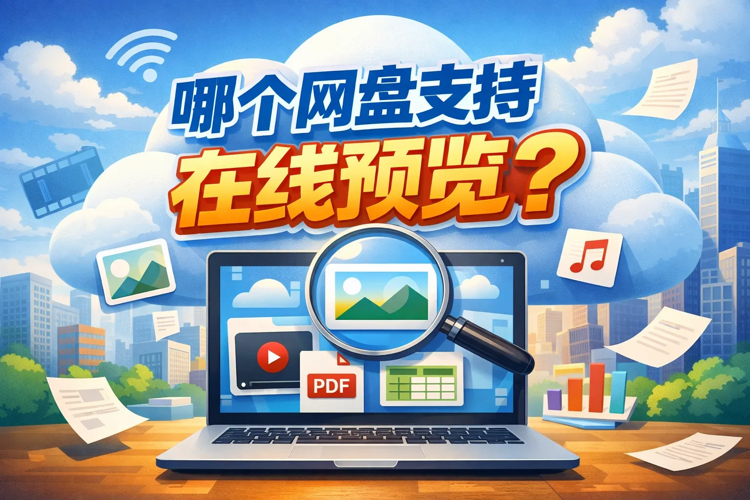 哪个网盘支持在线预览