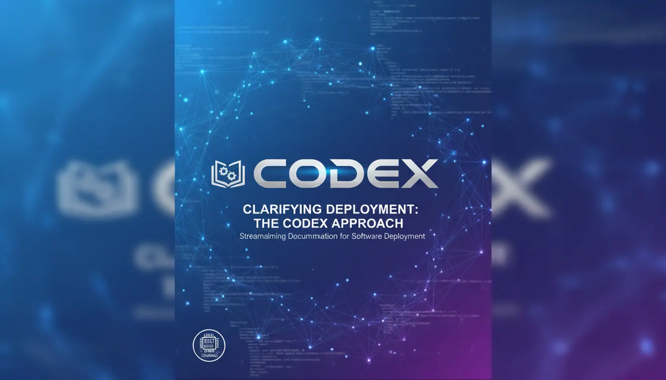 Codex Ap Codex 如何把部署文档写得更清楚