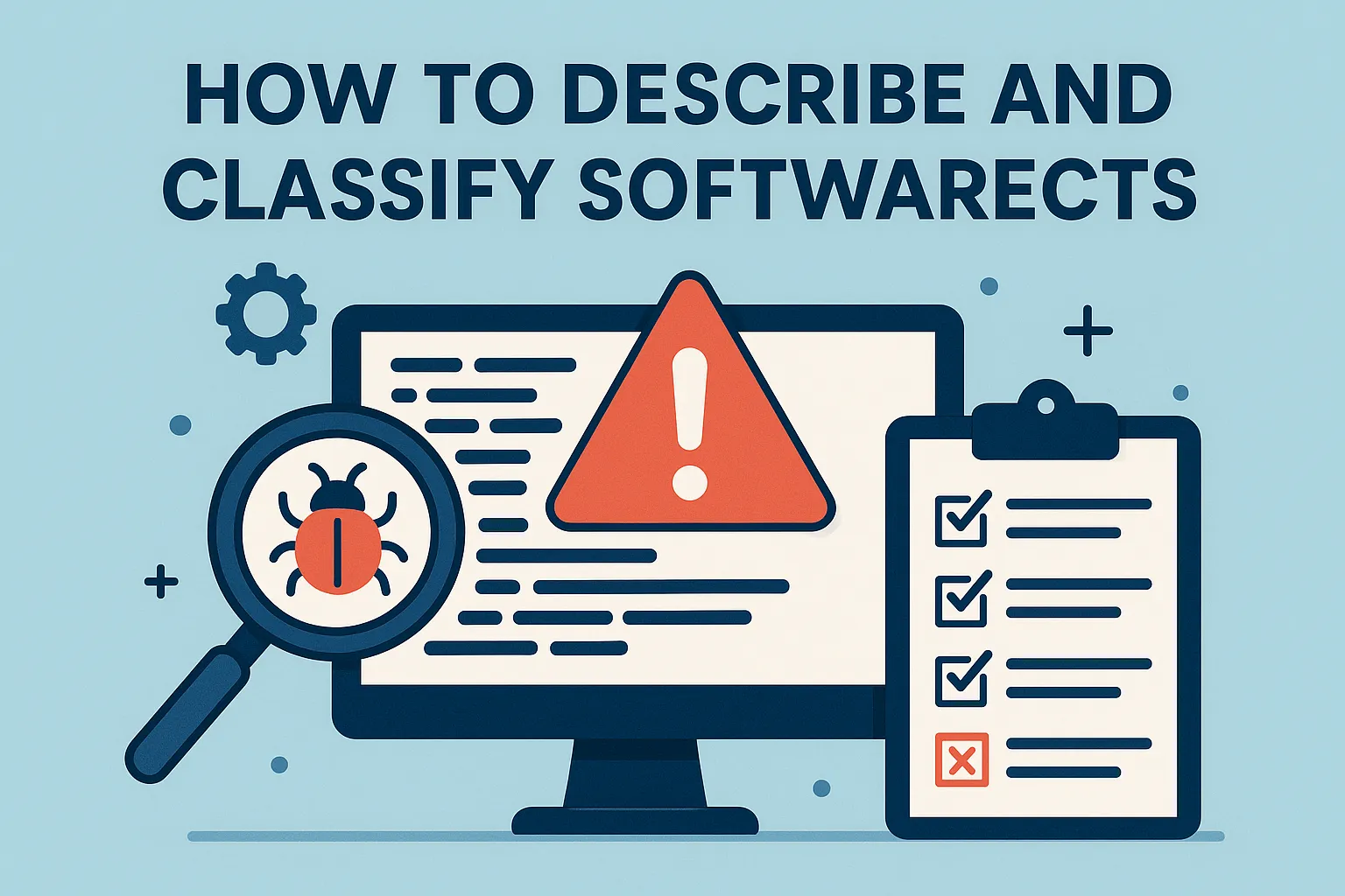 如何描述和分类软件缺陷