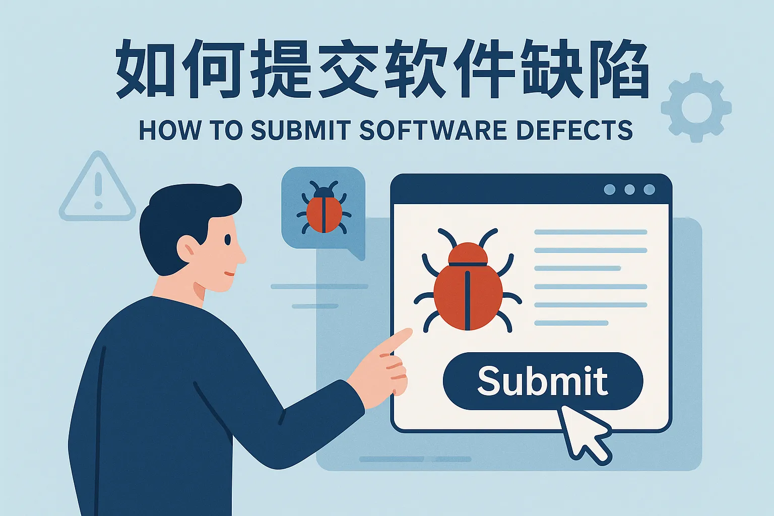 如何提交软件缺陷