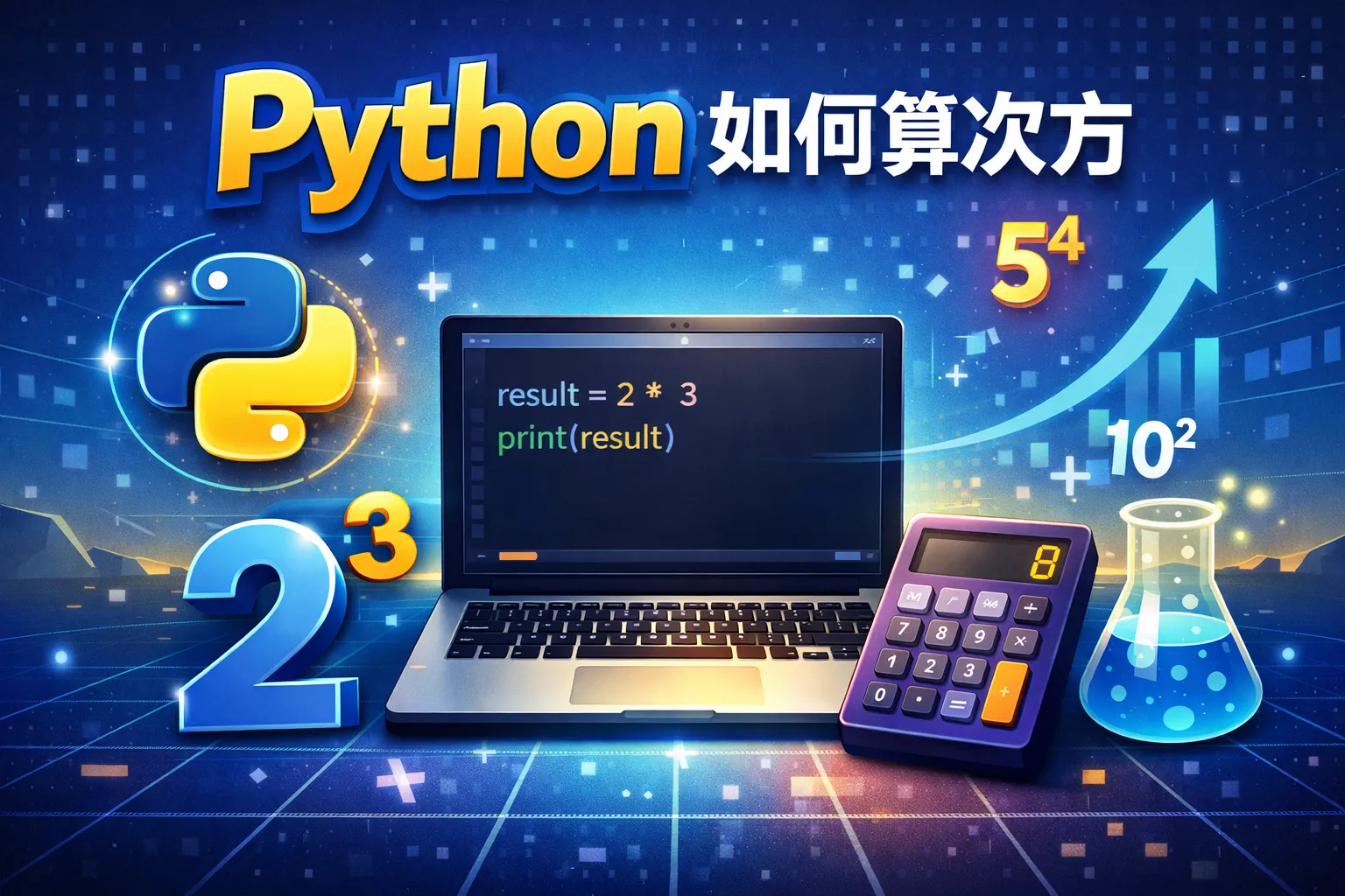 python如何算次方