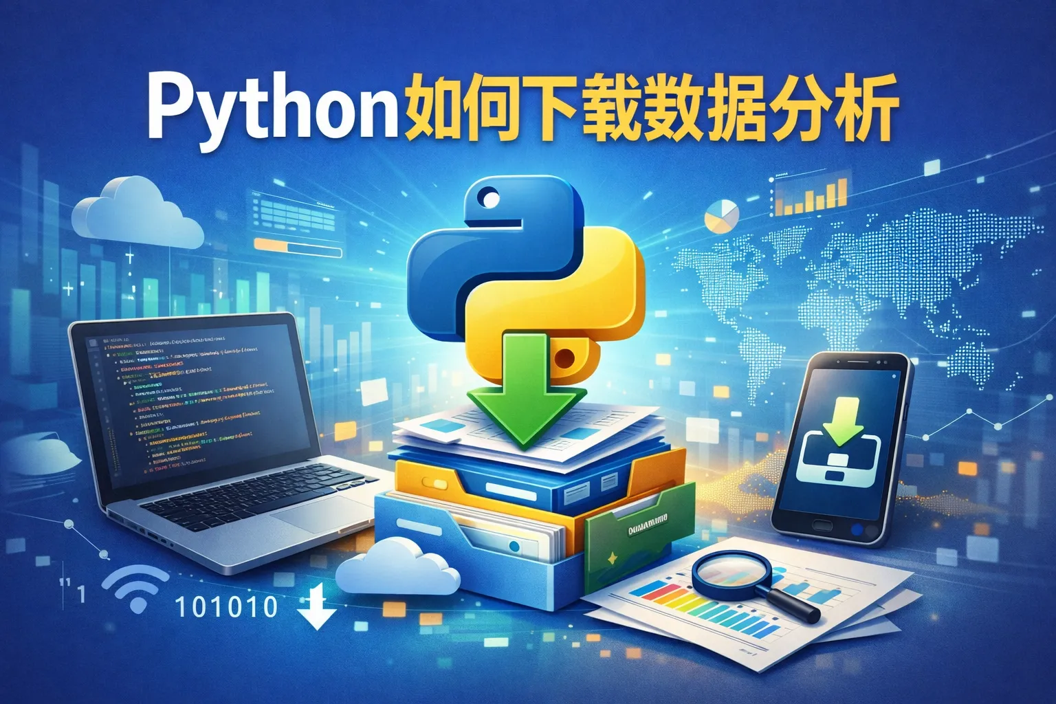 python如何下载数据分析