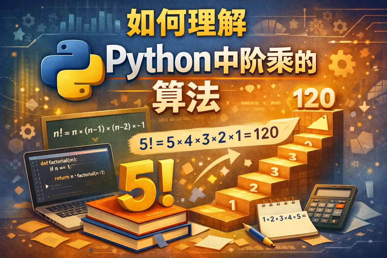 如何理解python中阶乘的算法