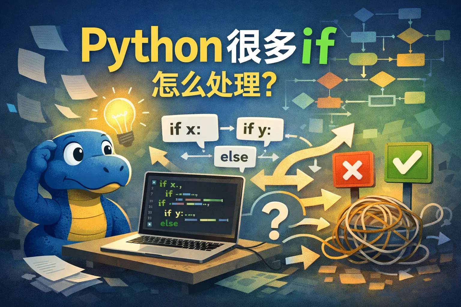python很多if怎么处理