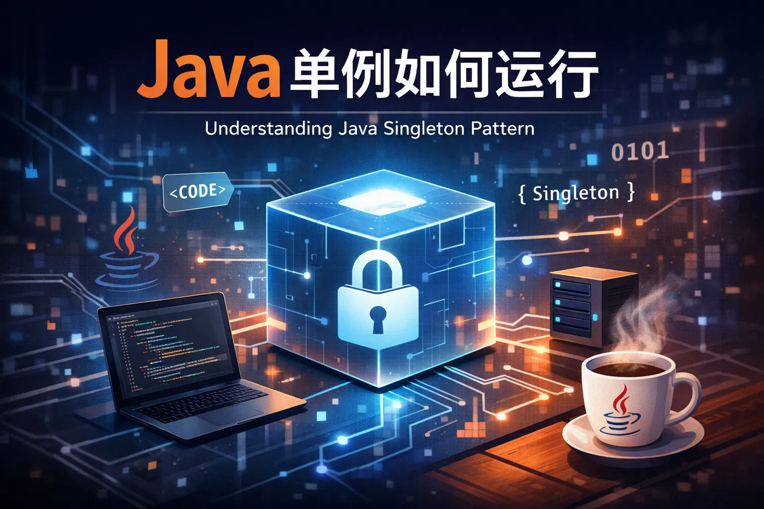 java单例如何运行