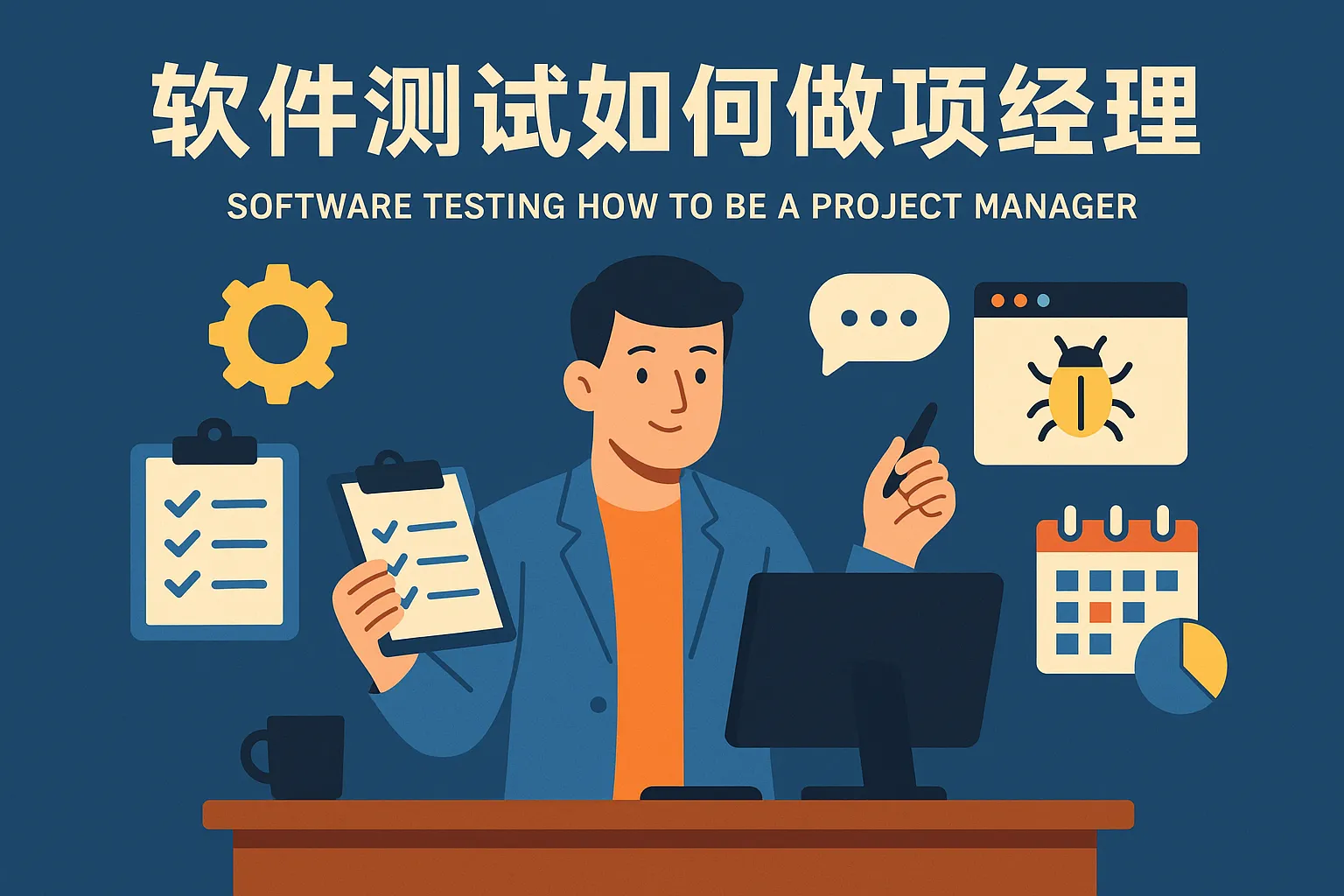 软件测试如何做项目经理