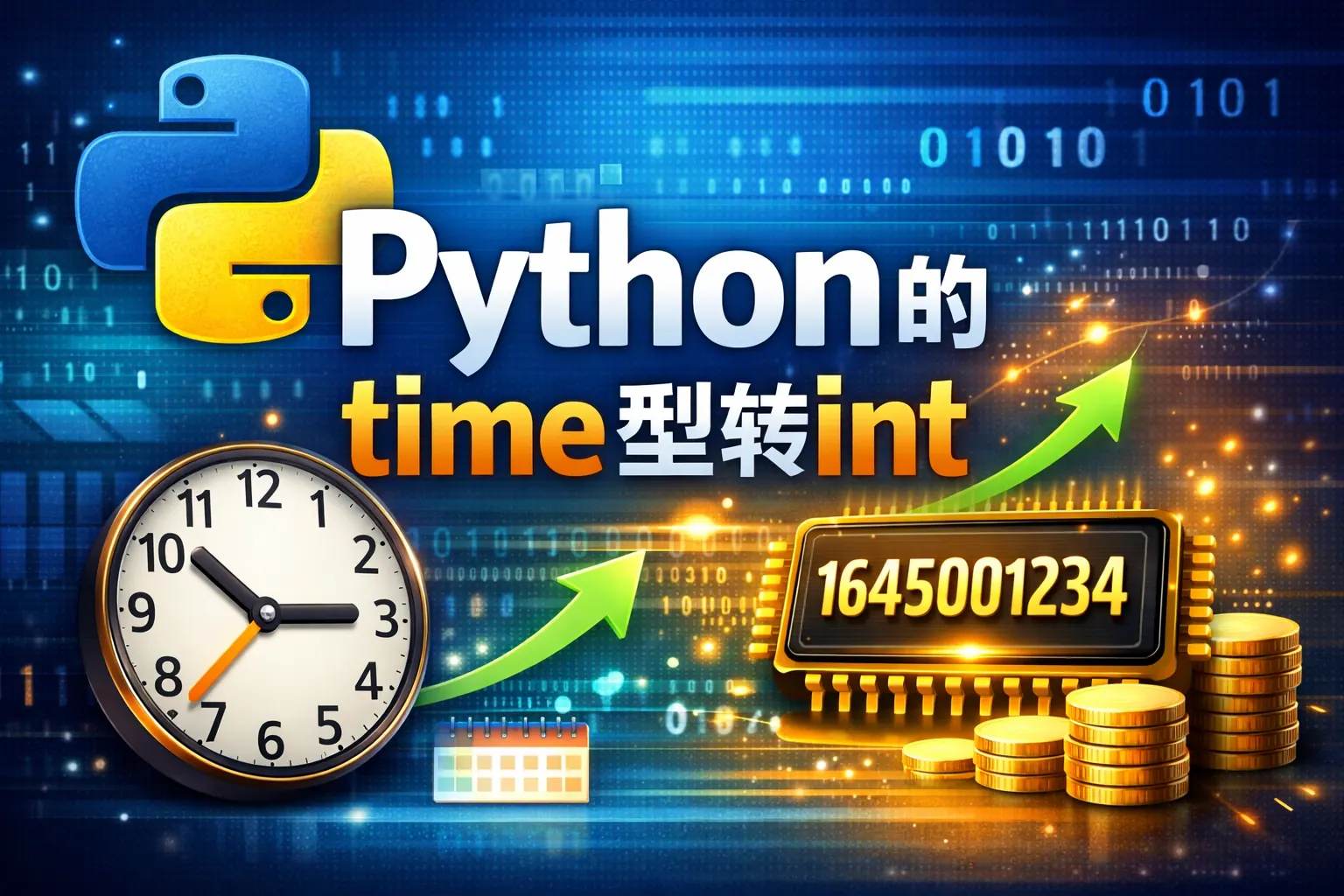 Python的time型转int