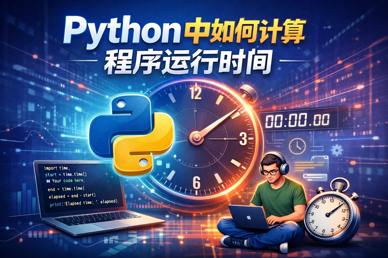 python中如何计算程序运行时间