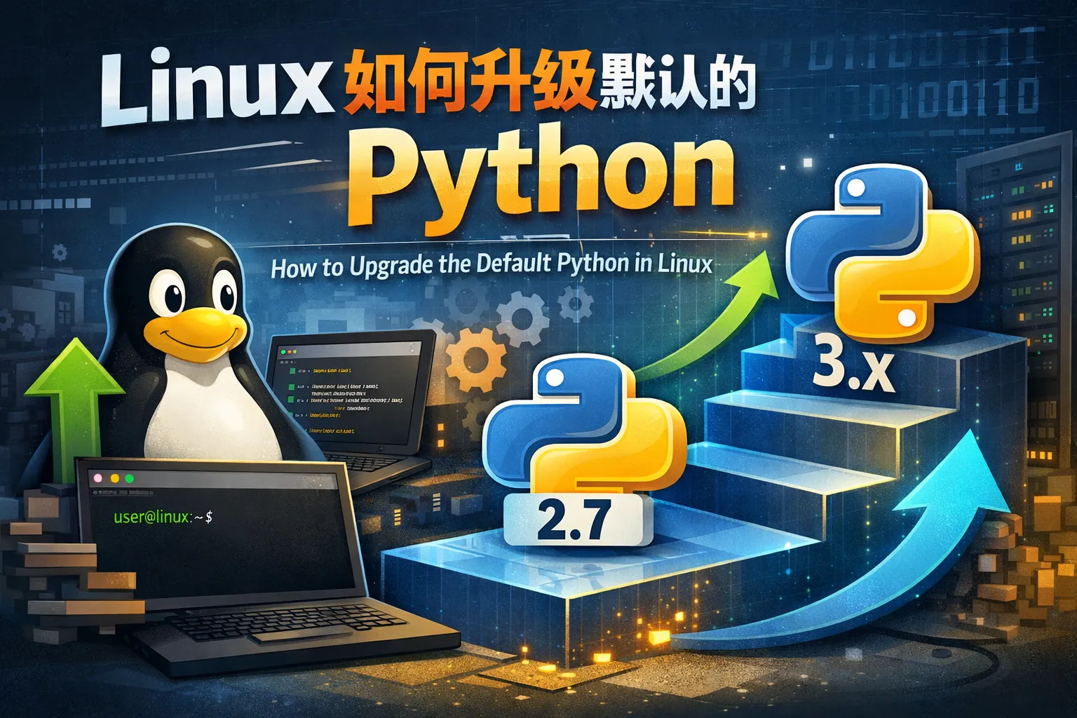 Linux如何升级默认的python