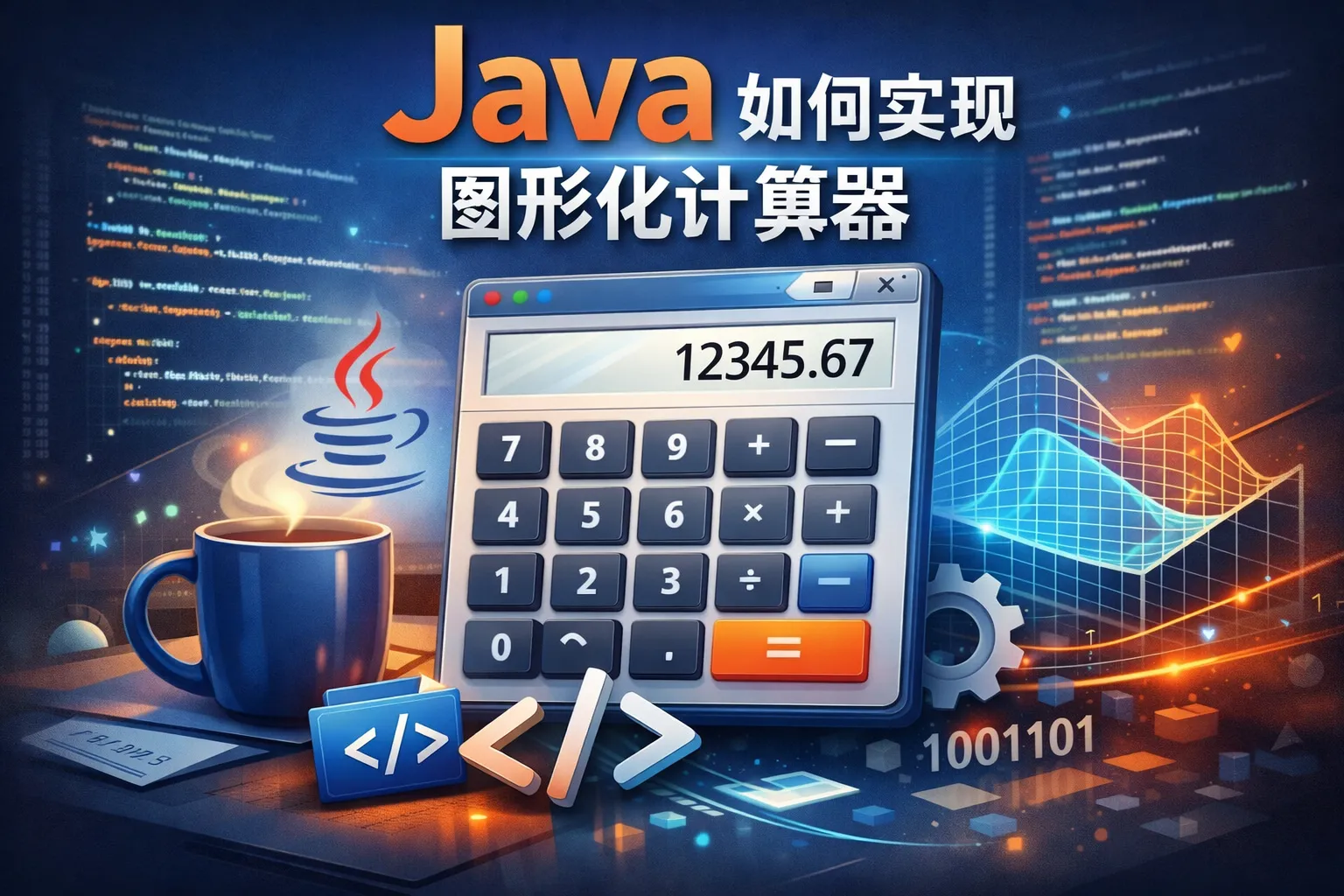 java如何实现图形化计算器