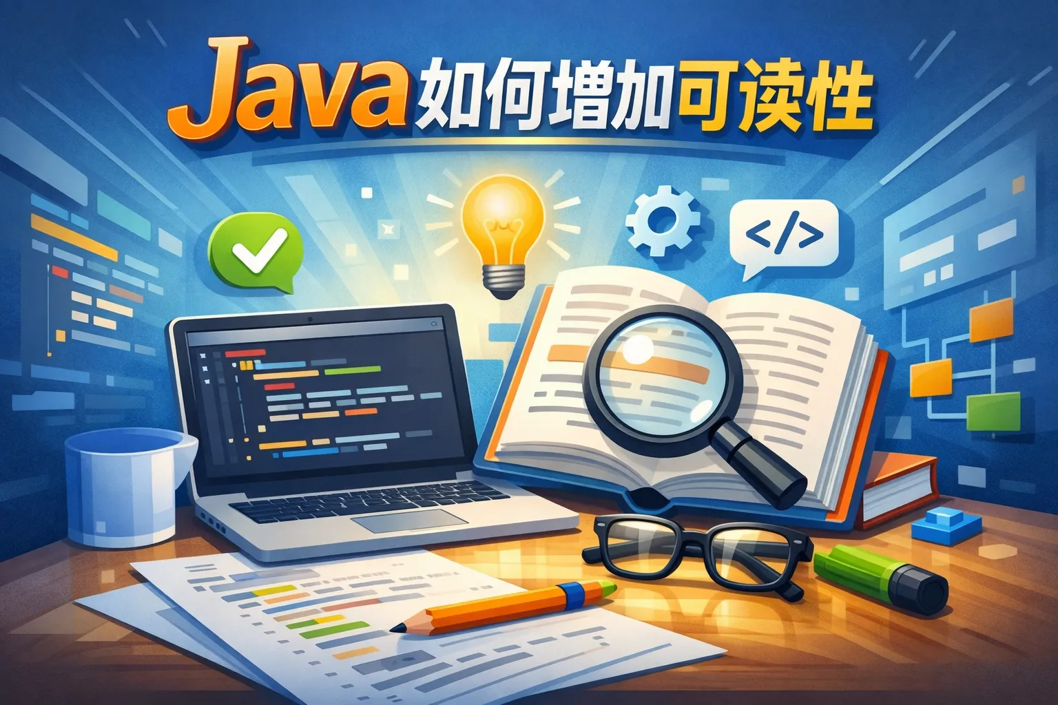 java如何增加可读性