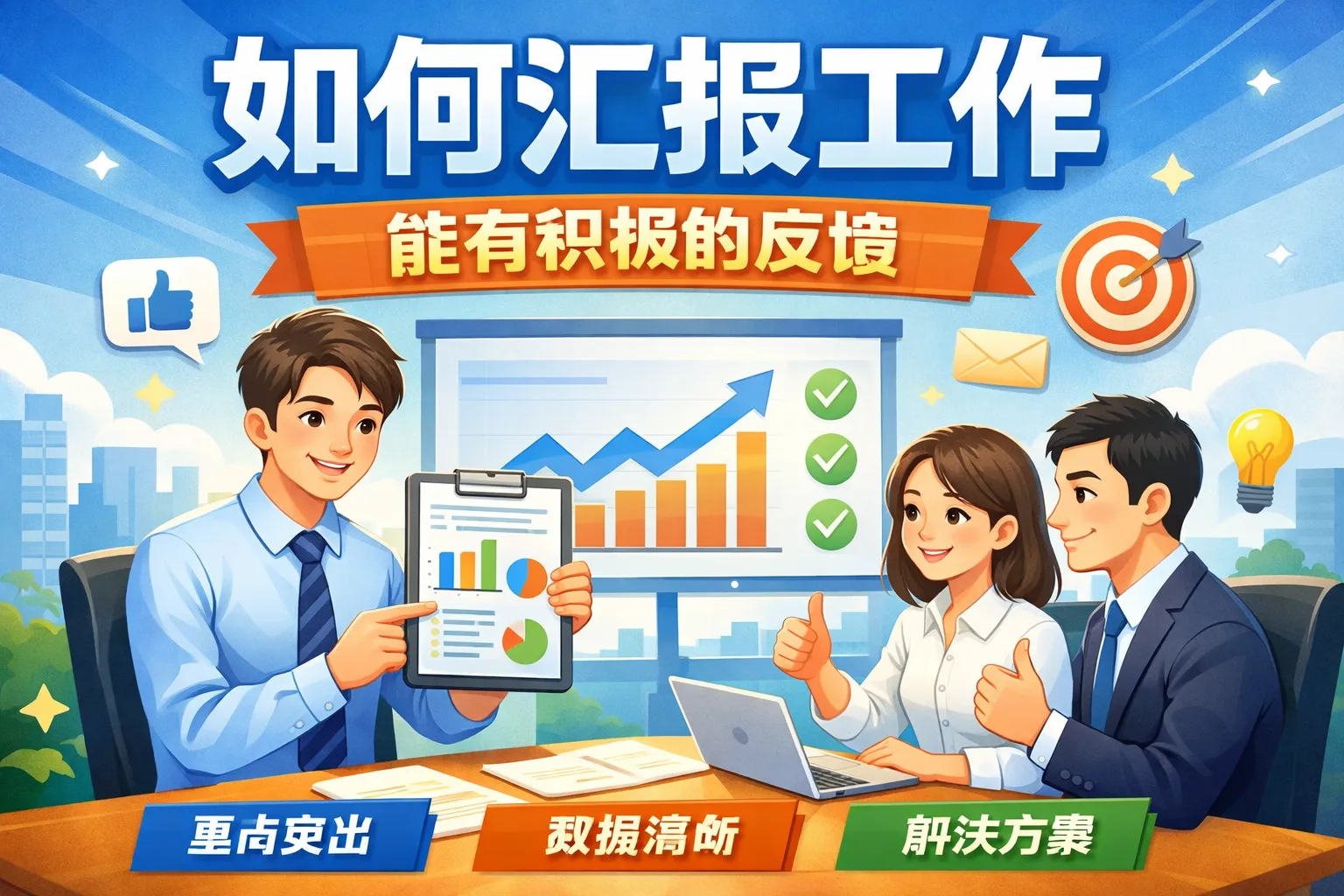 如何汇报工作 能有积极的反馈