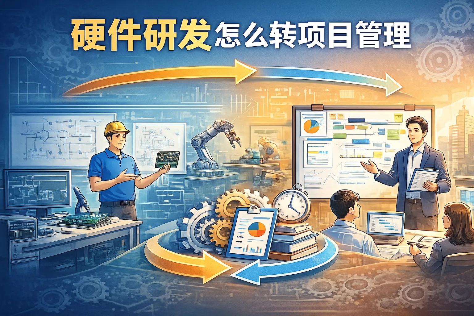 硬件研发怎么转项目管理