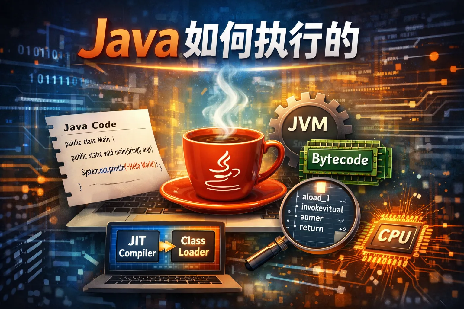 java如何执行的