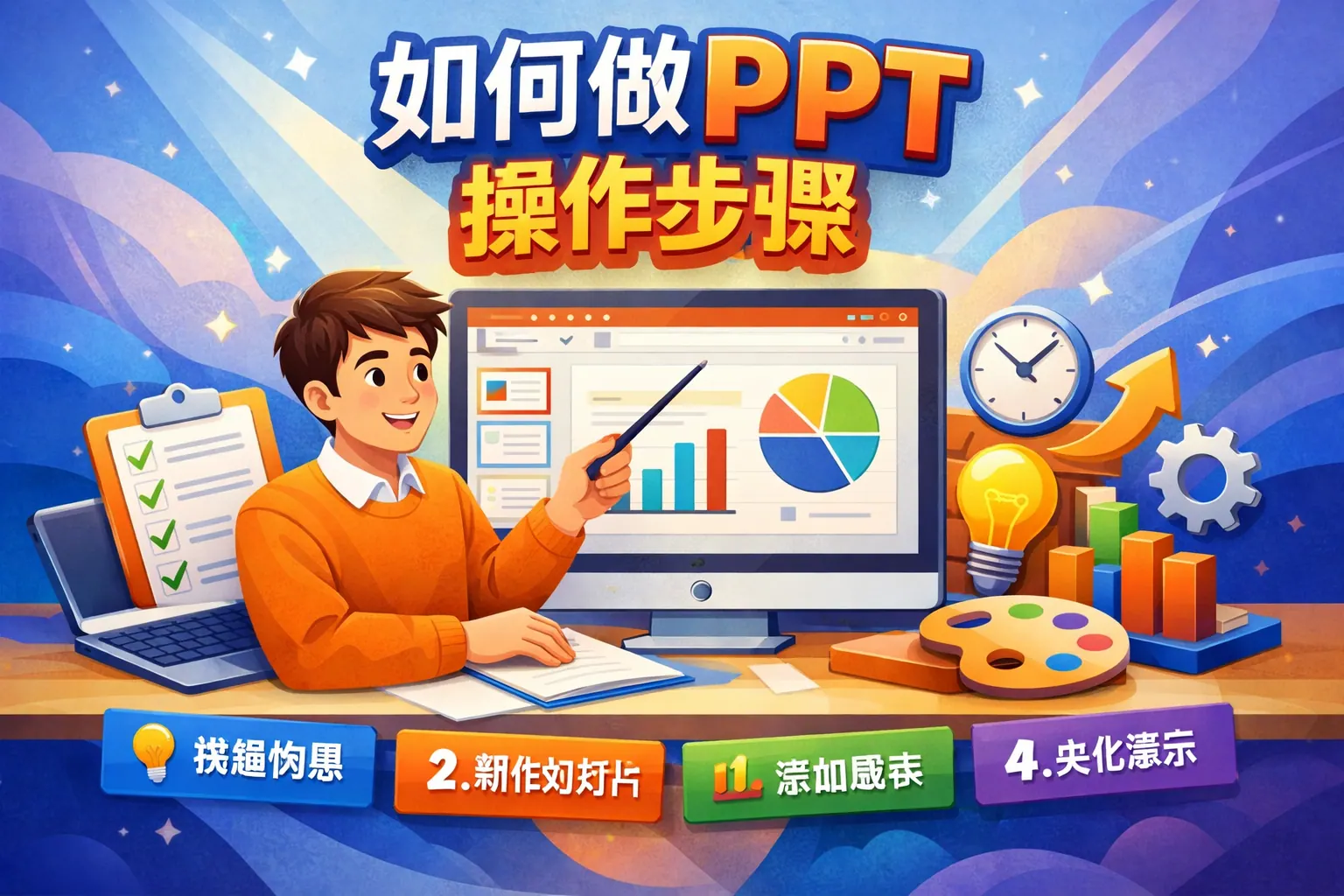 如何做ppt操作步骤