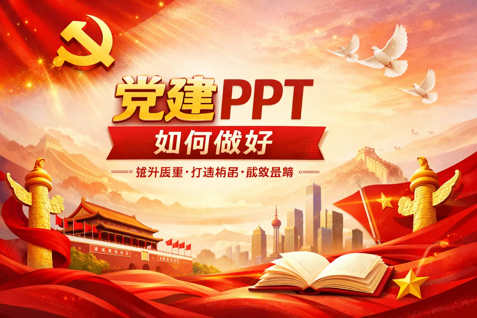 党建ppt如何做好
