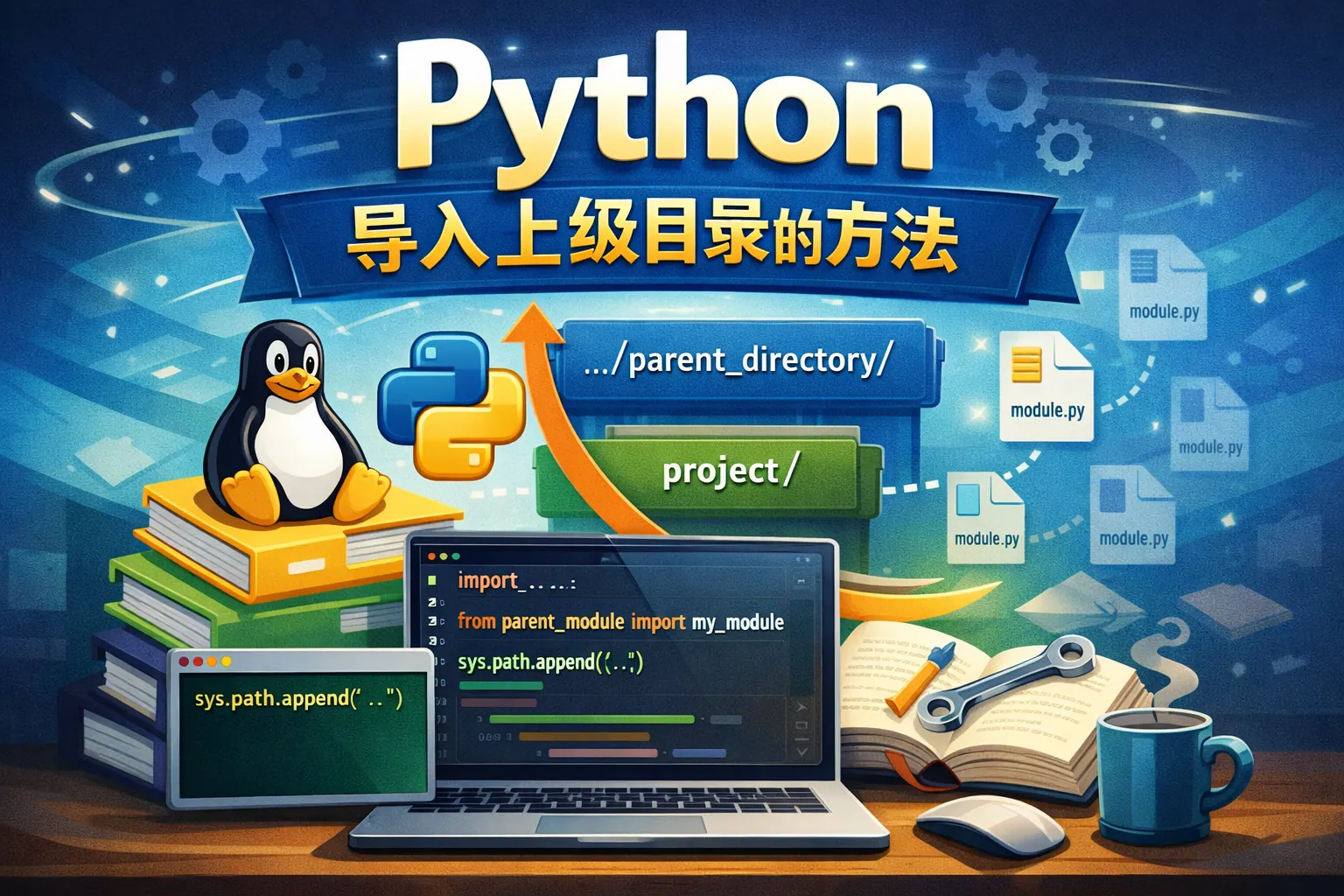 python导入上级目录的方法