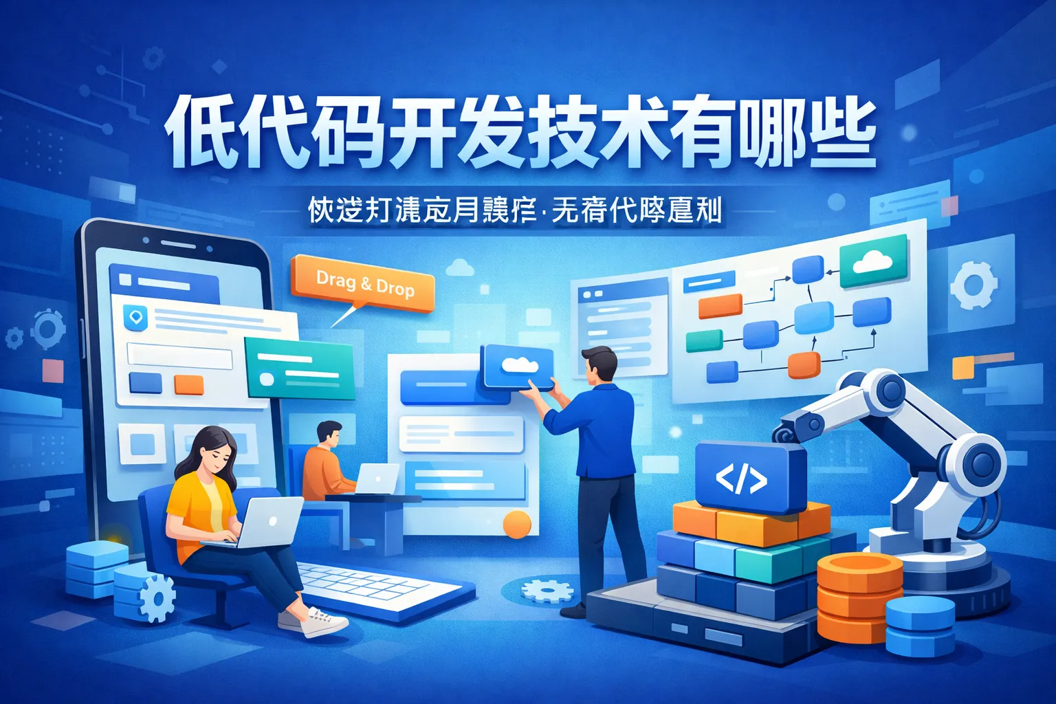 低代码开发技术有哪些