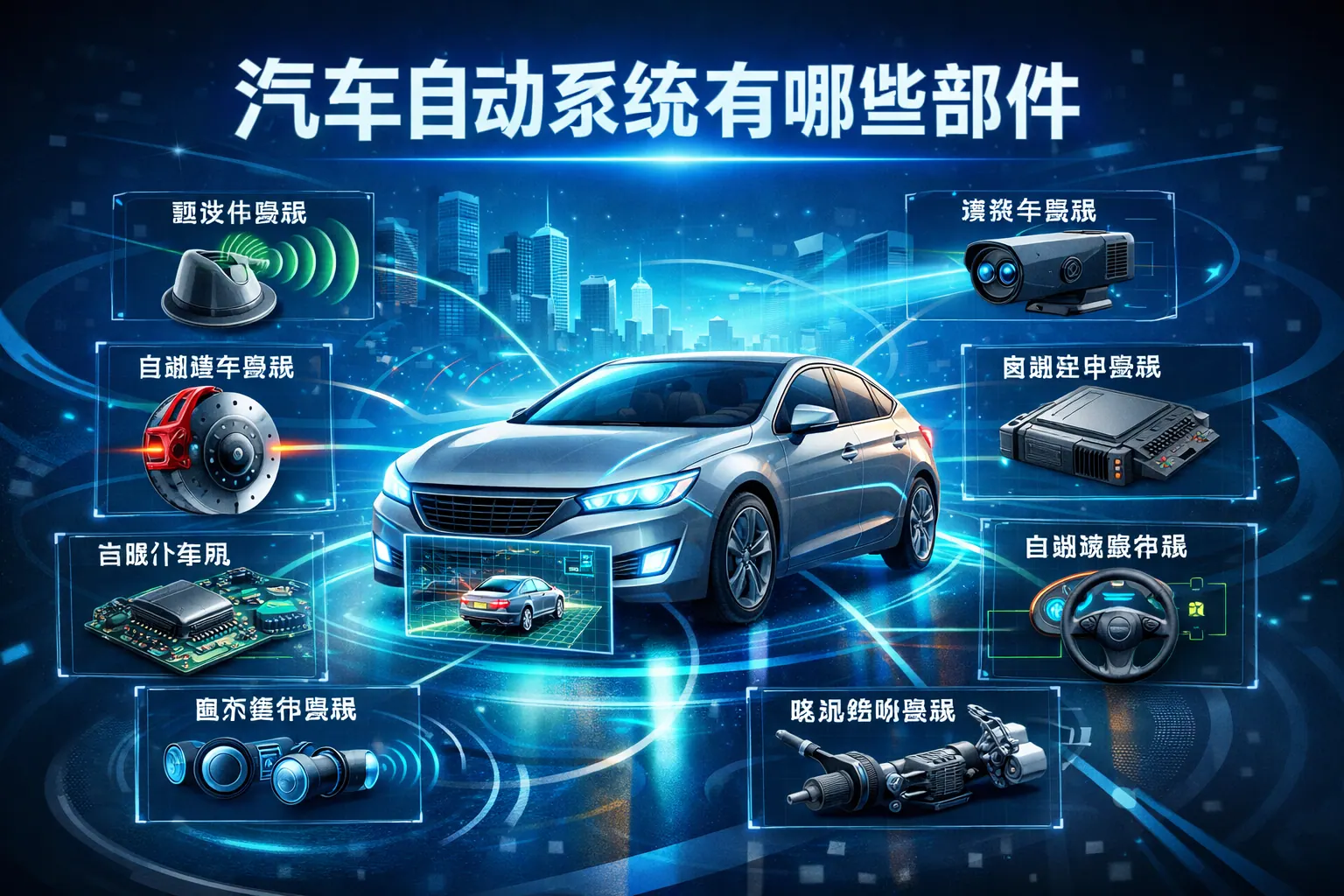 汽车自动系统有哪些部件