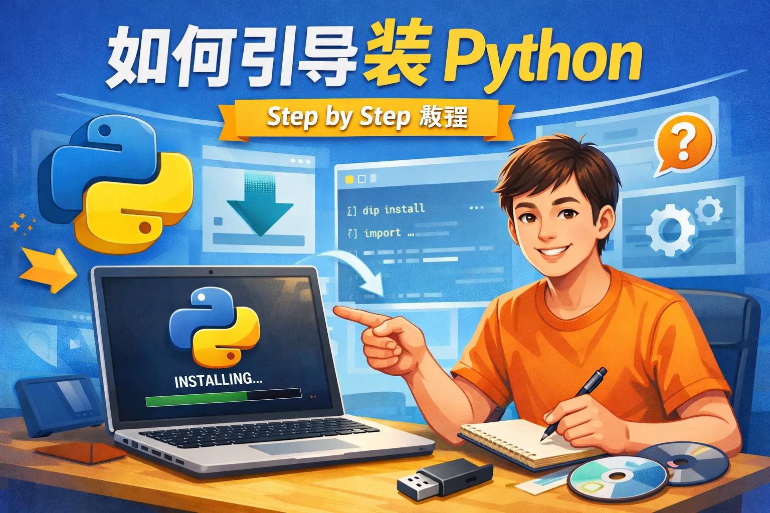 如何引导装python