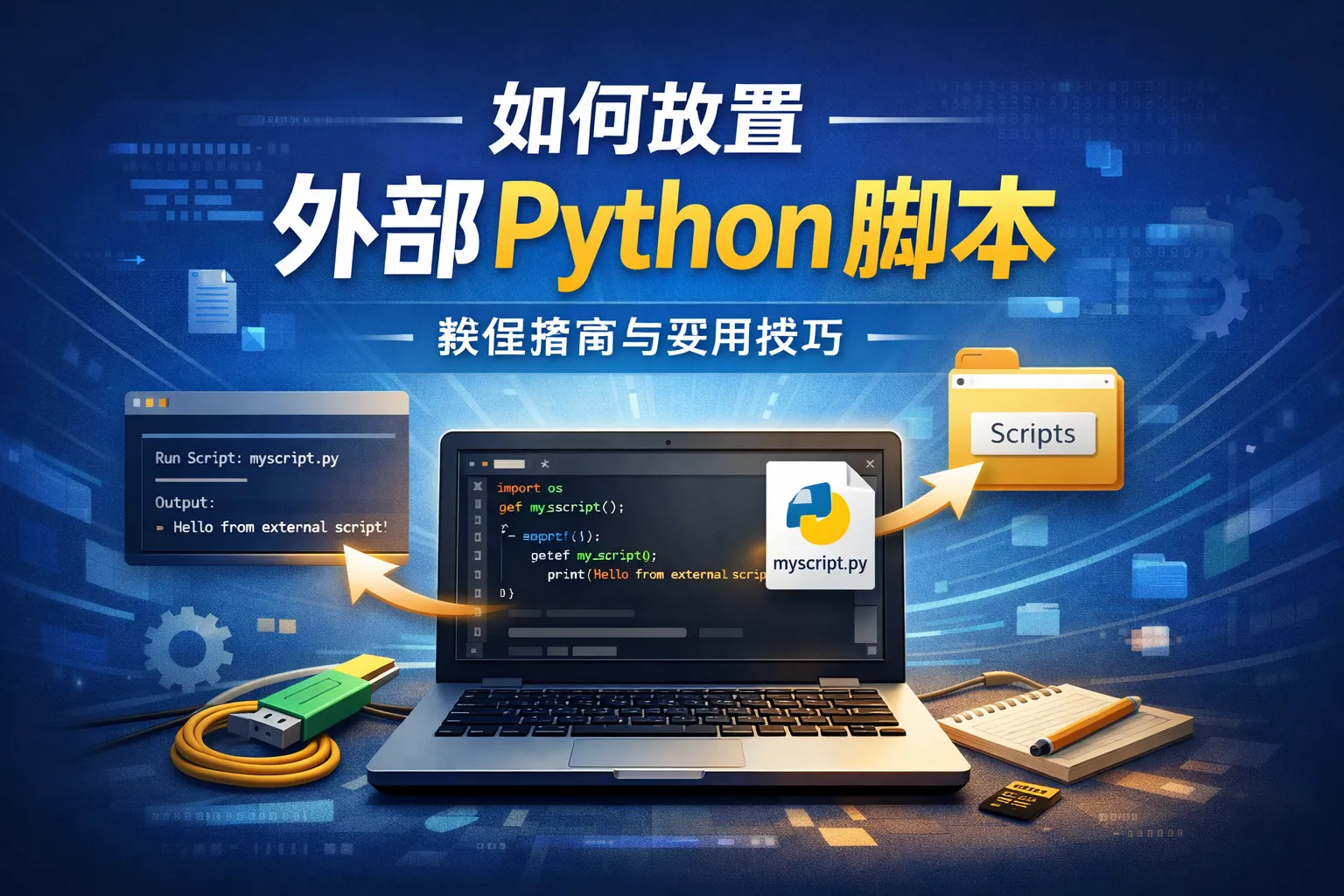 如何放置外部python脚本