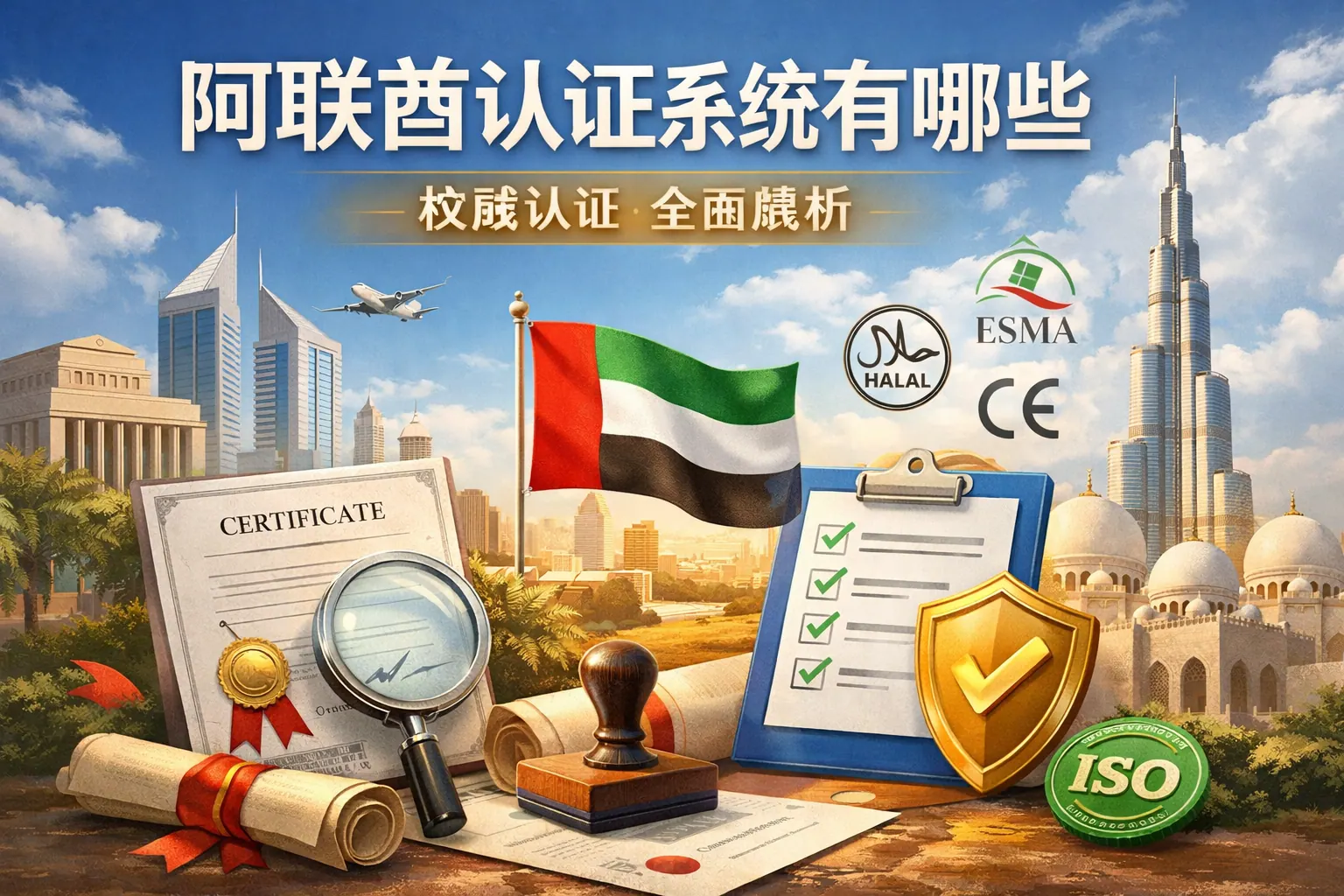 阿联酋认证系统有哪些