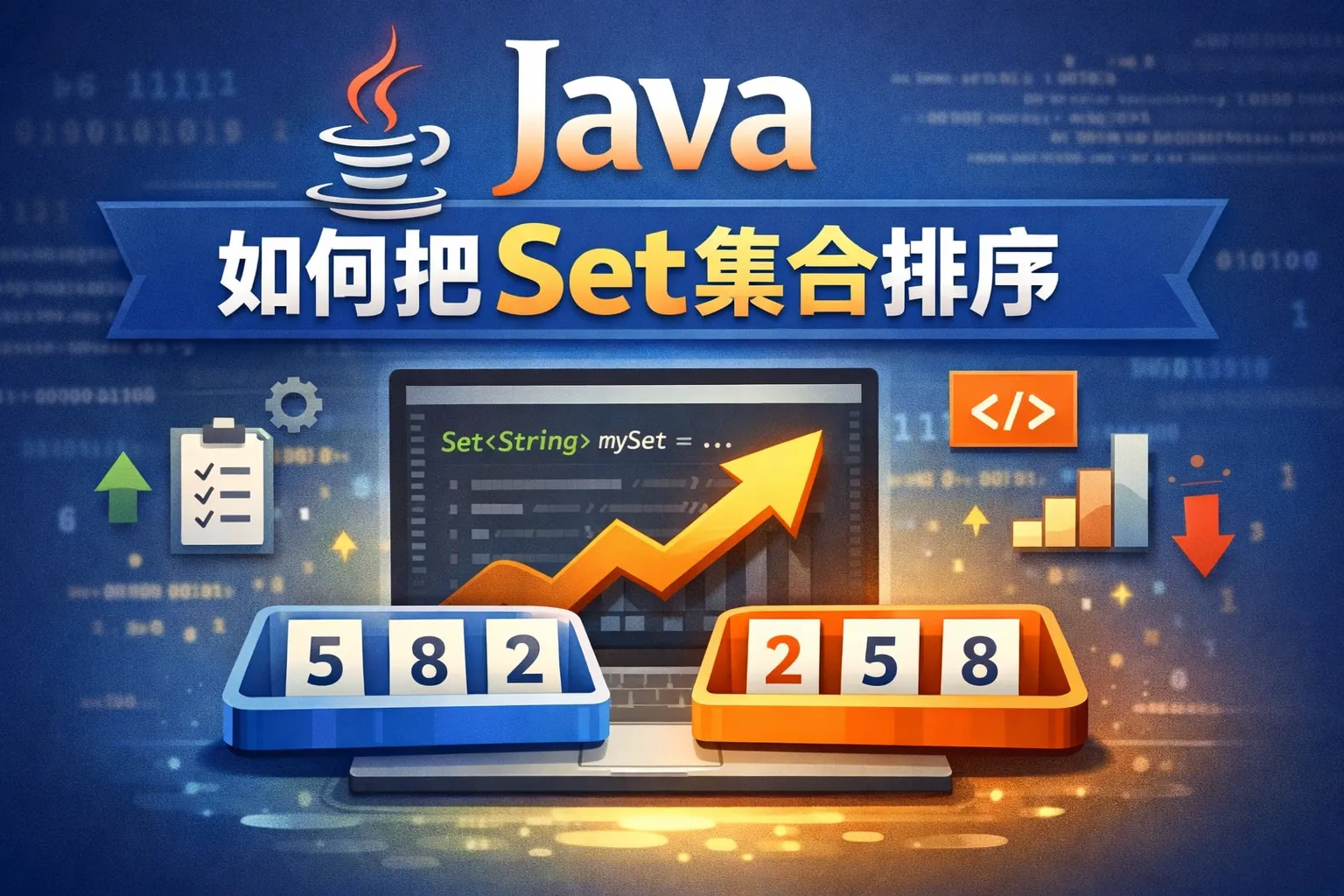 java如何把set集合排序