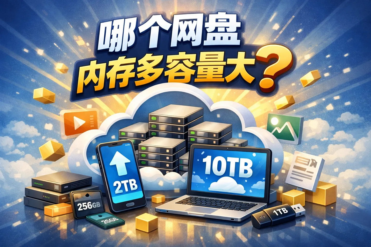 哪个网盘内存多容量大
