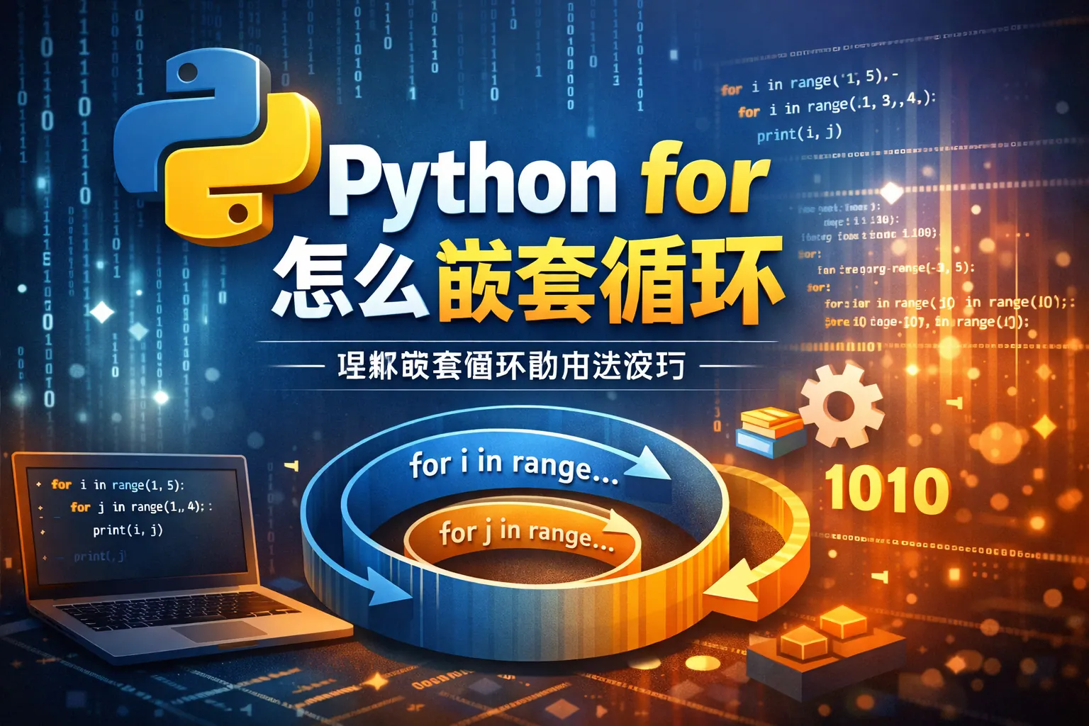 python for怎么嵌套循环