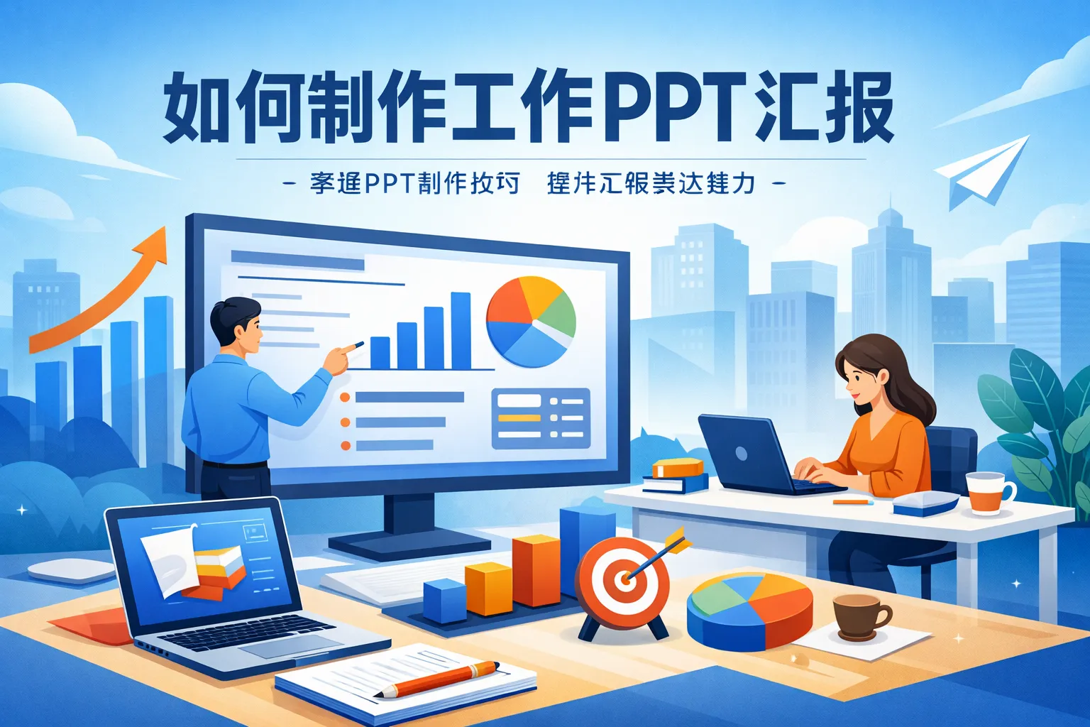 如何制作工作ppt汇报